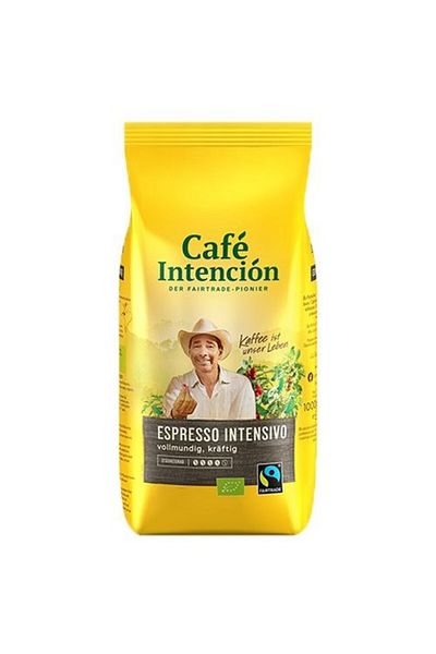 Cafe Intencion 1000g Bio Espresso Intensivo Gross Bohne