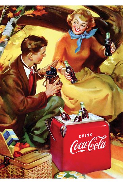 Art Puzzle Coca-Cola Cooling Moment 2000 Piece Puzzle