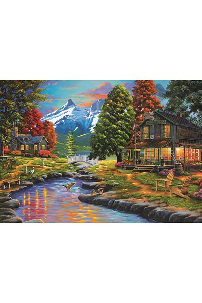 Art Puzzle Two Collar One Forest 2000 Piece Puzzle