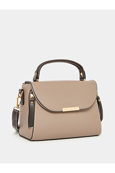 Styli حقيبة يد بتفاصيل معدنية متباينة