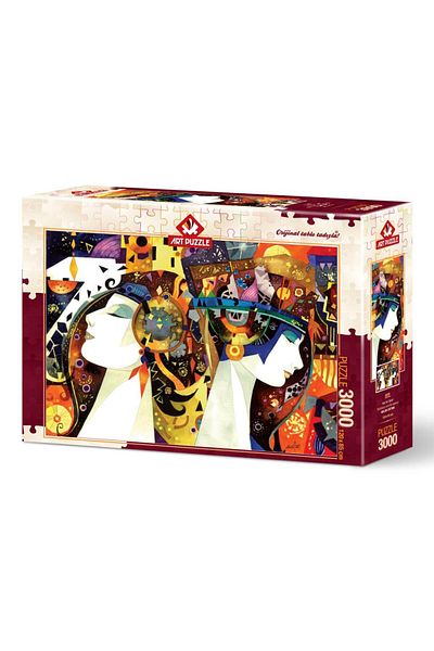 Art Puzzle Stubbiness And Pride 3000 Piece Puzzle