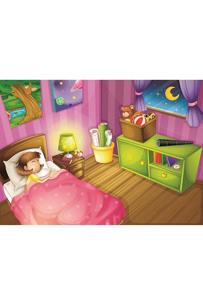 Art Puzzle Sleeptime and Ballet Probe 2-Piece 100 100 Piece Puzzle