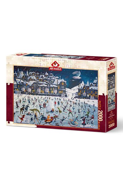 Art Puzzle Ice Dancing 2000 Piece Puzzle