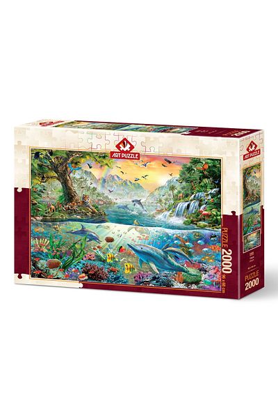 Art Puzzle Utopia 2000 Piece Puzzle