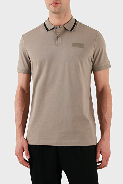 BOSS % 100 Pamuk Regular Fit Düğmeli Polo Yaka T Shirt Erkek POLO YAKA T SHİR...