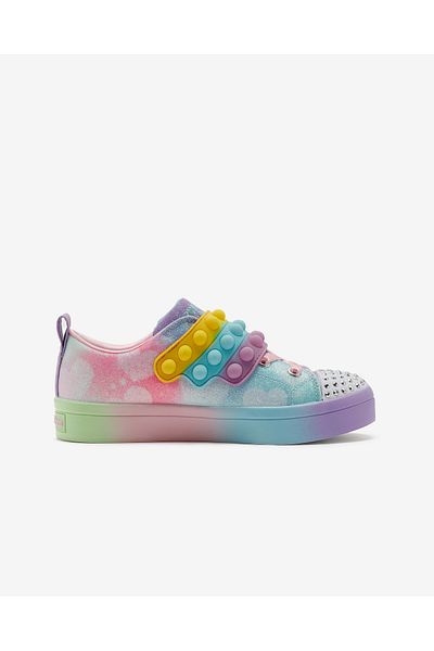 SKECHERS Twi - Lites 2.0 - حذاء رياضي أرجواني للفتيات الكبيرات من Heart Pops 314503L Lvmt