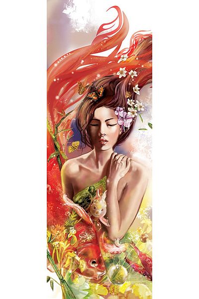 Art Puzzle Dancing with Fish 1000 Pieces Panorama Puz