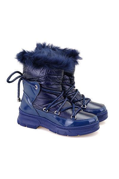 Desa Γυναικείες μπότες Jacky Navy Blue