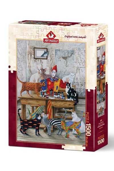 Art Puzzle My Colorful World 1500 Piece Puzzle