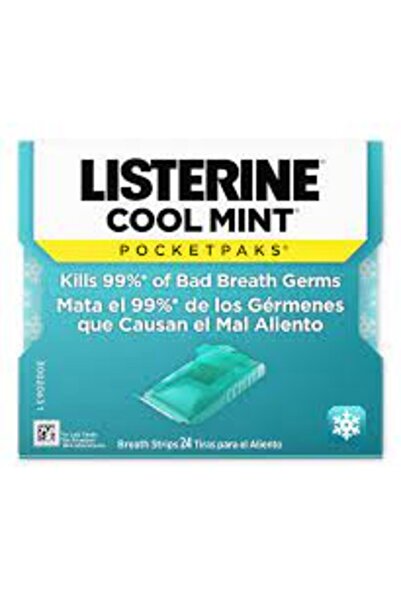 Listerine Damak Cool Mint Pocketpaks 24 Yaprak