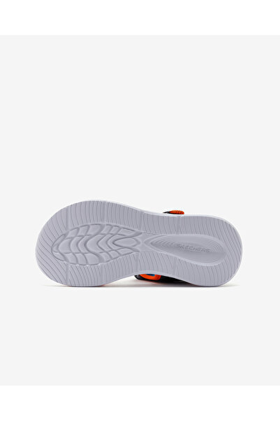 SKECHERS Sola Glow Sandal Big Boy Gray Lighted Sandals 401672L Ccor