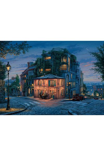 Art Puzzle Pink House 1000 Piece Puzzle
