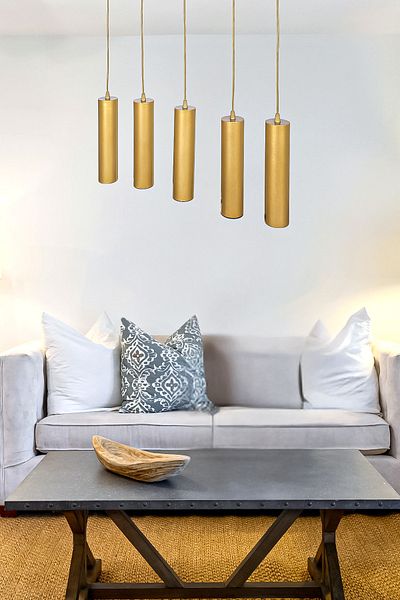 Fer Avize Spotlike 5 Row Modern Spot Chandelier