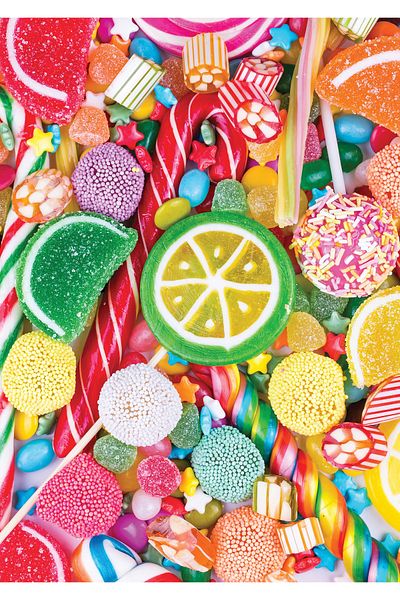 Art Puzzle Colorful Candies 500 Piece Puzzle