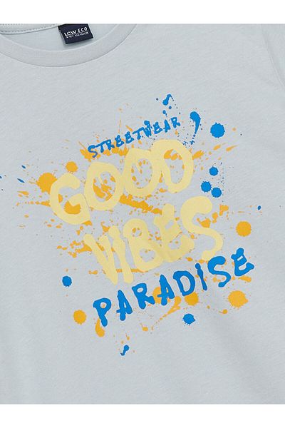 LC Waikiki New Season Crew Neck Boy's T-Shirt - S5K366Z4
