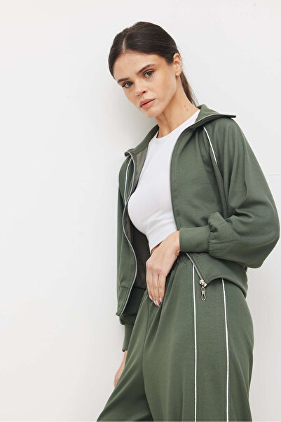 MAHOPE Modal İçeren Biyeli Flare Eşofman