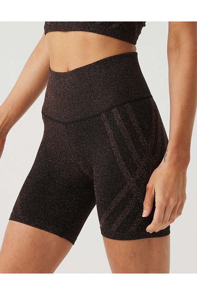 AMERICAN EAGLE OFFLINE By Aerie Seamless Lurex 5" Bike Short
