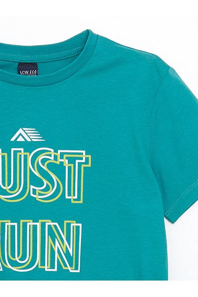 LC Waikiki Tricou pentru băiat cu gât crew de sezon nou