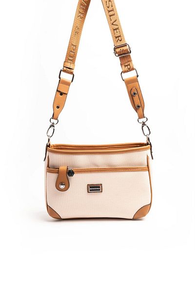Silver Polo Silver & Polo Beige - Geantă de damă A.Taba SP1160