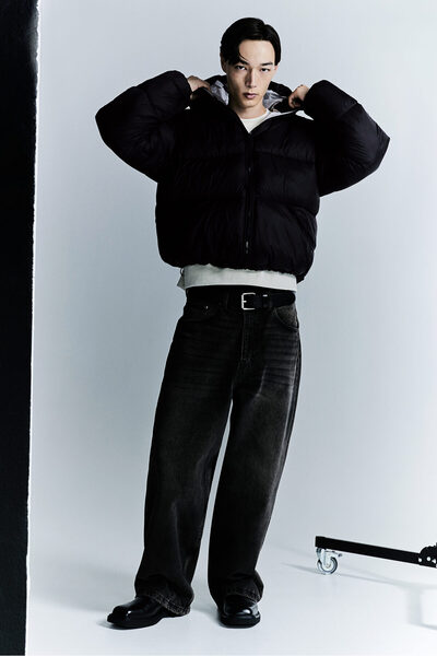 H&M Su Tutmaz Pofuduk Ceket Loose Fit