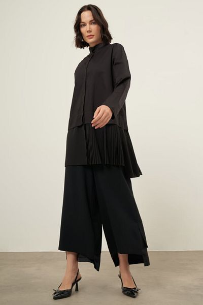 Beys 24FW74185 Cămașă plisată din bumbac BEYS DESIGN