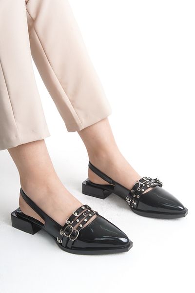 Liza Shoes Sandale VERA pentru damă, cu bretele cu capse, leopard A006-K005