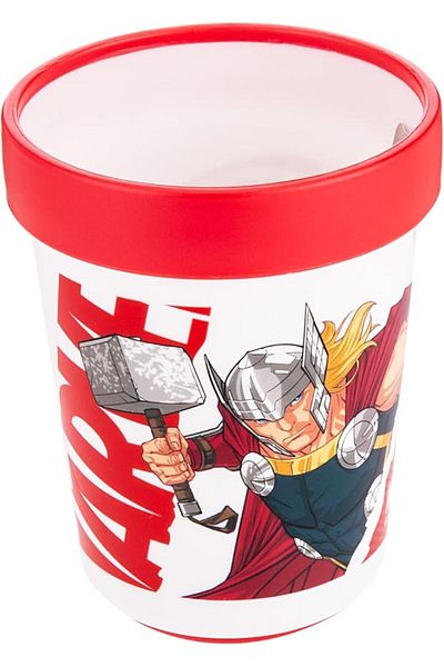 AKDC كوب AVGRS TUMBLER 7CMX7CMX9CM أحمر وأبيض