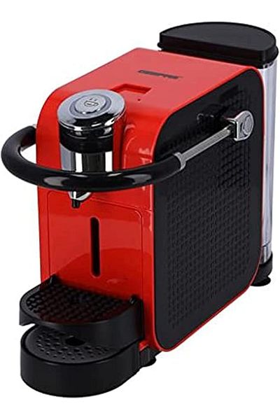 Geepas Capsule Coffee Machine – Single Serve Brewer, 0.65L, Quick Brew, One-Touch, 2-Year Warranty