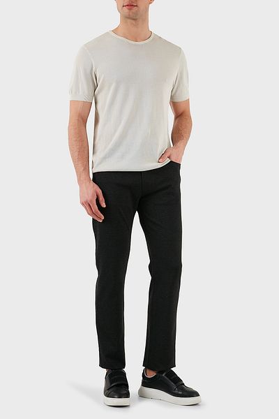 Emporio Armani Slim Fit Men's Jeans - Normal Waist Straight Leg Jeans Em 001713   Te11112 U8113