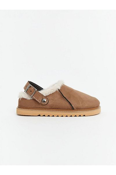 LC Waikiki Γυναικείες παντόφλες σπιτιών KOOR Suede Look