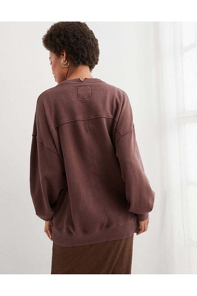 AMERICAN EAGLE سويت شيرت Aerie The Chill Crew