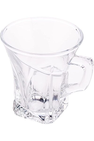 AKDC Glass Mug L(8CM) XW(8CM) XH(9CM) White