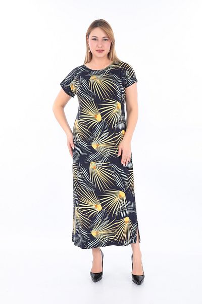 KARAMEŞE Μακρύ φόρεμα Micro Lycra Slit - SHOWCASE 1750
