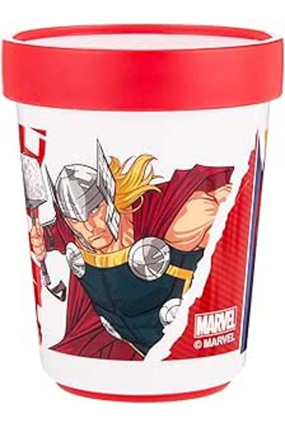 AKDC كوب AVGRS TUMBLER 7CMX7CMX9CM أحمر وأبيض