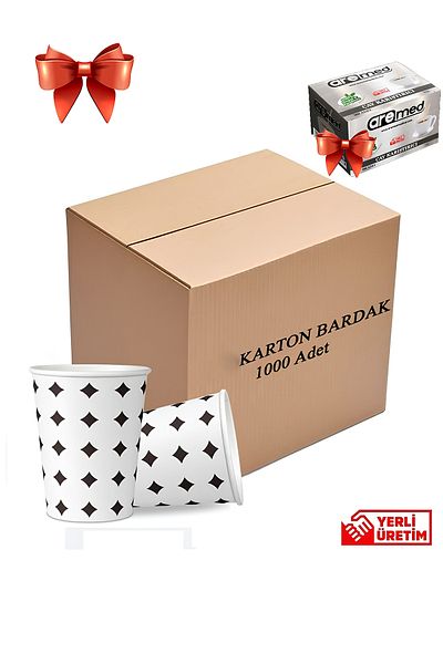 Tanpet 6.5 oz Paper Cups 3000 Pieces Heat Resistant 1St Quality