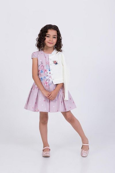 Obella Bolero, rochie florală pentru fetiță