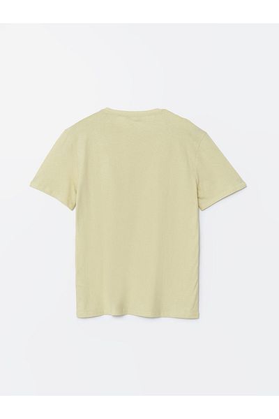 LC Waikiki Νέα σεζόν Crew Neck κοντομάνικο μπλουζάκι για άνδρες - S5KJ19Z8