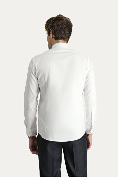 Kiğılı Non Iron Oxford Cotton - Μακρυμάνικο πουκάμισο με λεπτή εφαρμογή