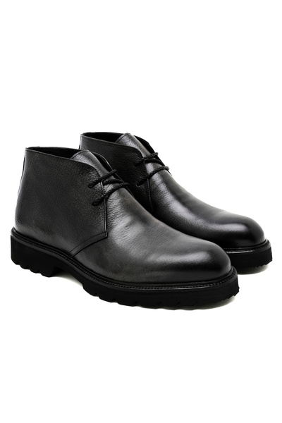 Desa Karola Siyah Erkek Deri Bot