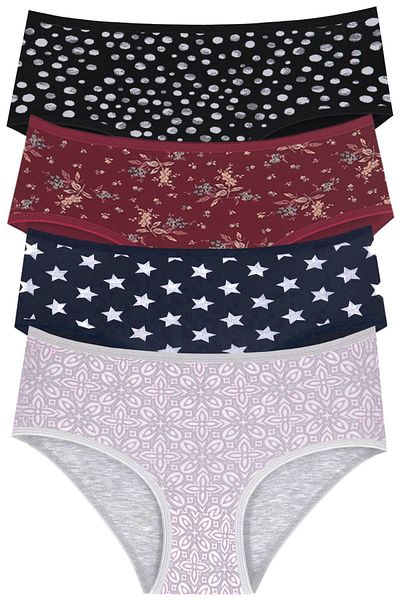 Newlilla 18006-11 Women's Bato 4-Piece Panties