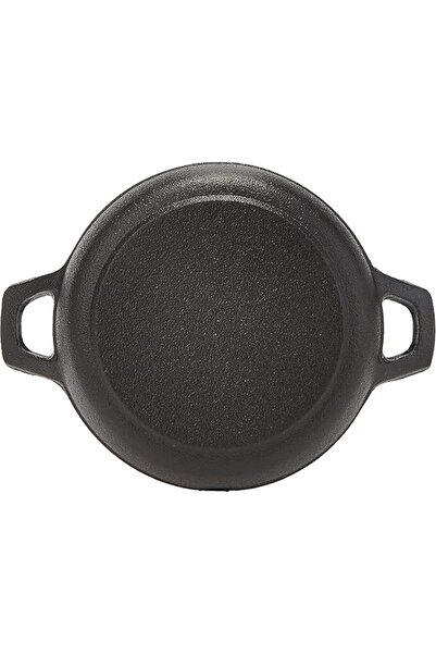 RAJ ROUND SIZZLER TRAY DOUBLE HANDLE, 12 CM , BLACK, COST06 , 1 PC