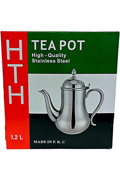AKDC Stainless Steel Tea Kettle – UAE Special Day Collection, Heat-Resistant Handle, Stylish Design