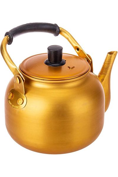 AKDC Steel Kettle 16Cm X 16Cm X 13Cm Steel Colour