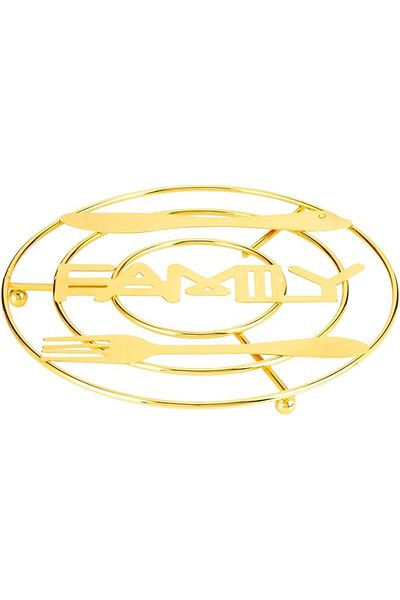 AKDC Hot Pot Stand 20Cm X 20Cm X 1Cm Golden