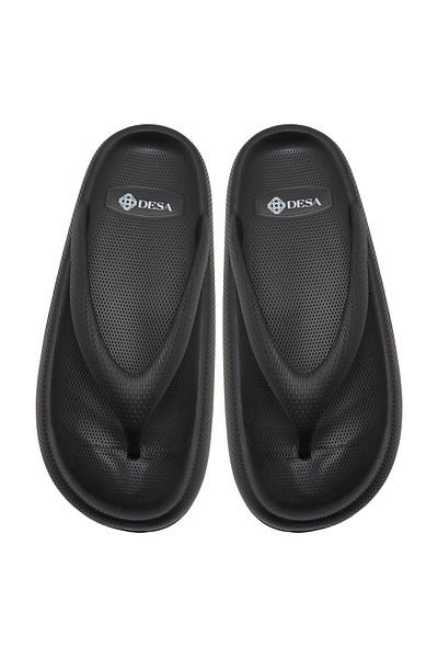 Desa Women's Black Flip Flops