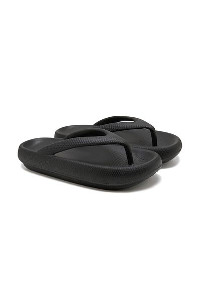 Desa Women's Black Flip Flops
