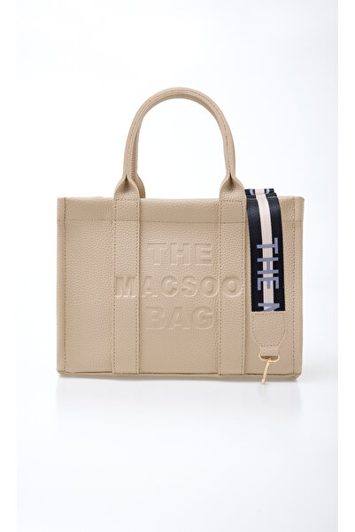 MUJGAN Dámská kabelka Macsoo Mink Tote přes rameno – délka 28 cm, do ruky a do kříže, střední