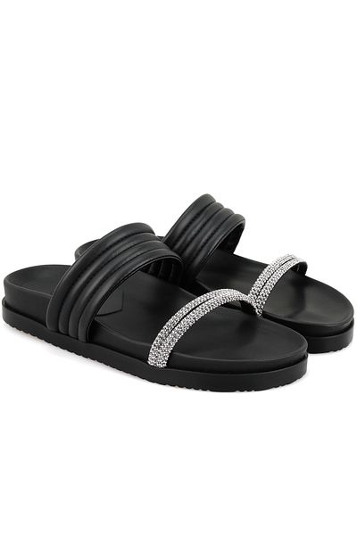 Desa Xxxemilo Black Women's Comfort Sole Slippers