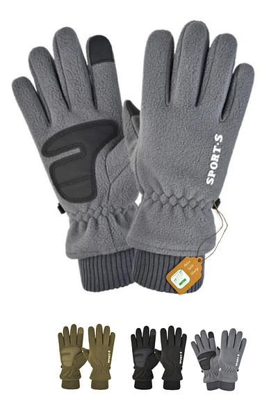 Motiva Fleece Gloves Cold Weather Touch Winter Sport Motorcycle Soldier Tactical Snow Gloves