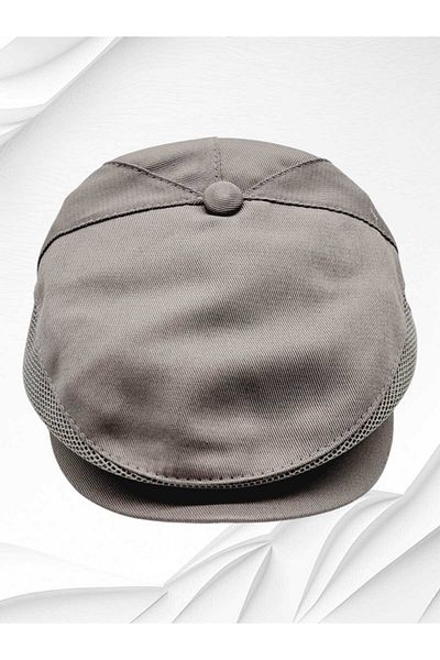 Trenderrs Men's Mesh Buttoned Summer Local Cap Hat